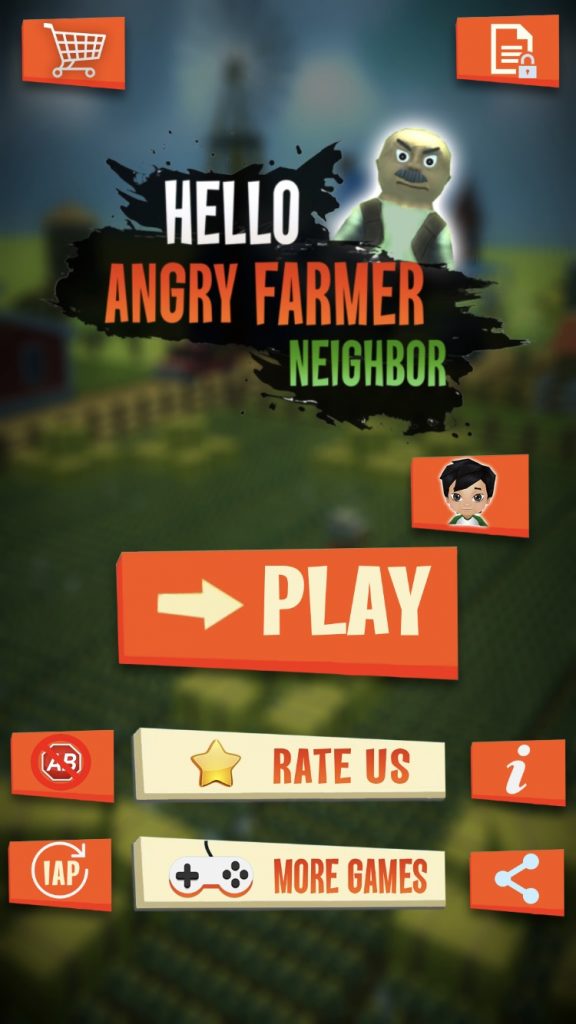 Hello Angry Farmer Neighbor - Rat a Tat Game